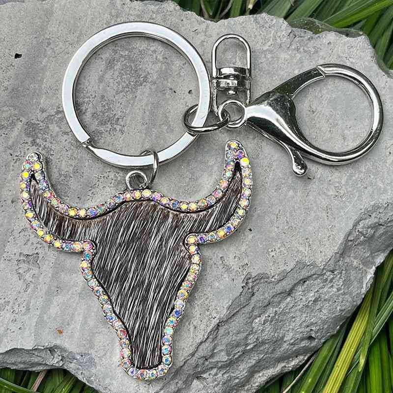 Bull Shape Key Chain Style D One Size