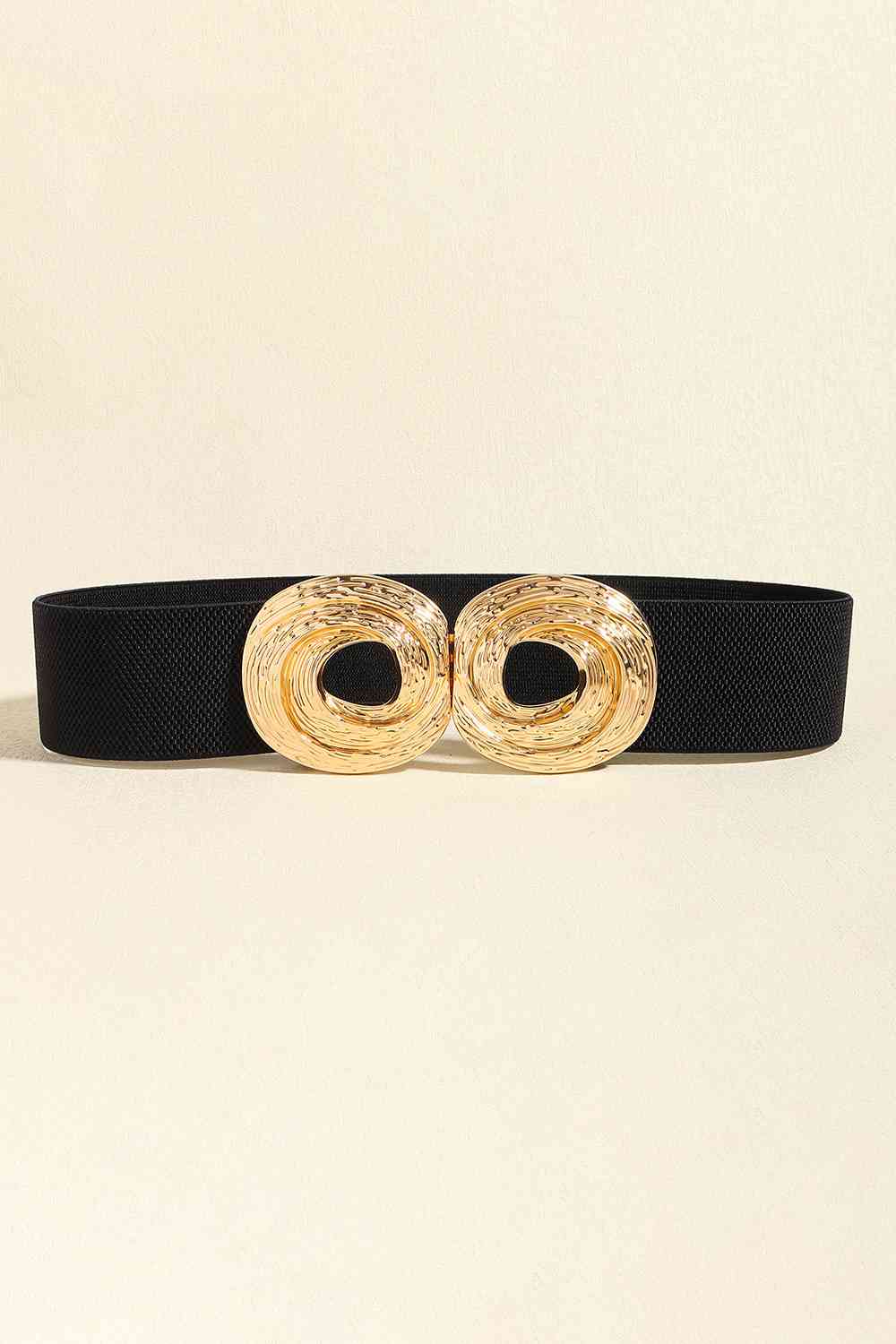 Zinc Alloy Belt Black One Size