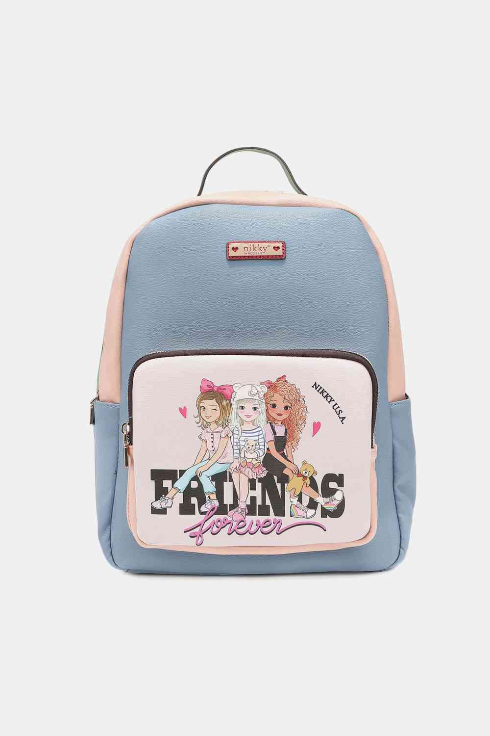 Nicole Lee USA Nikky Fashion Backpack Best Friends One Size