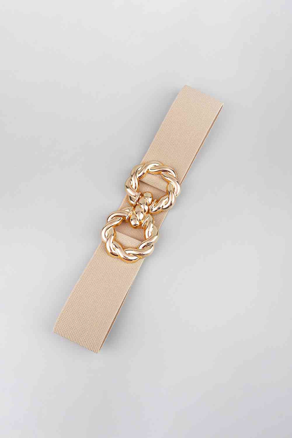 Zinc Alloy Buckle Elastic Belt