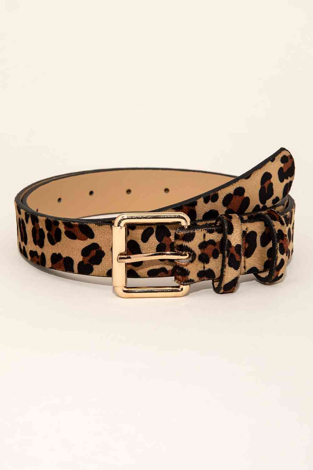 Leopard PU Leather Belt Leopard