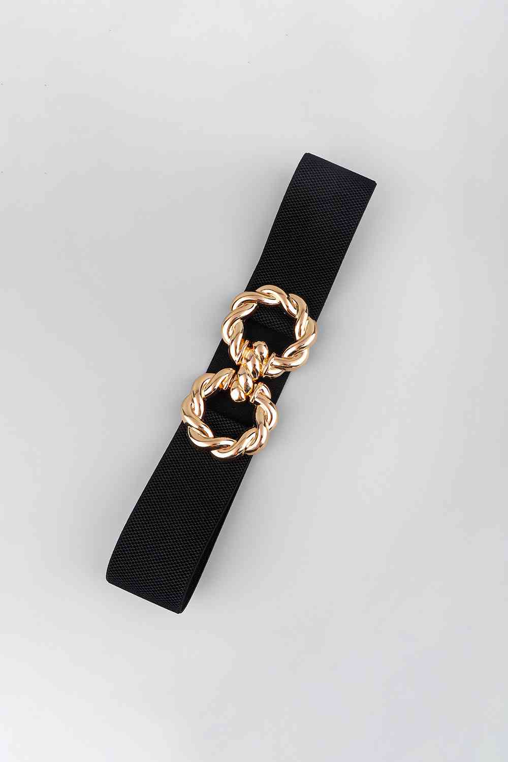 Zinc Alloy Buckle Elastic Belt