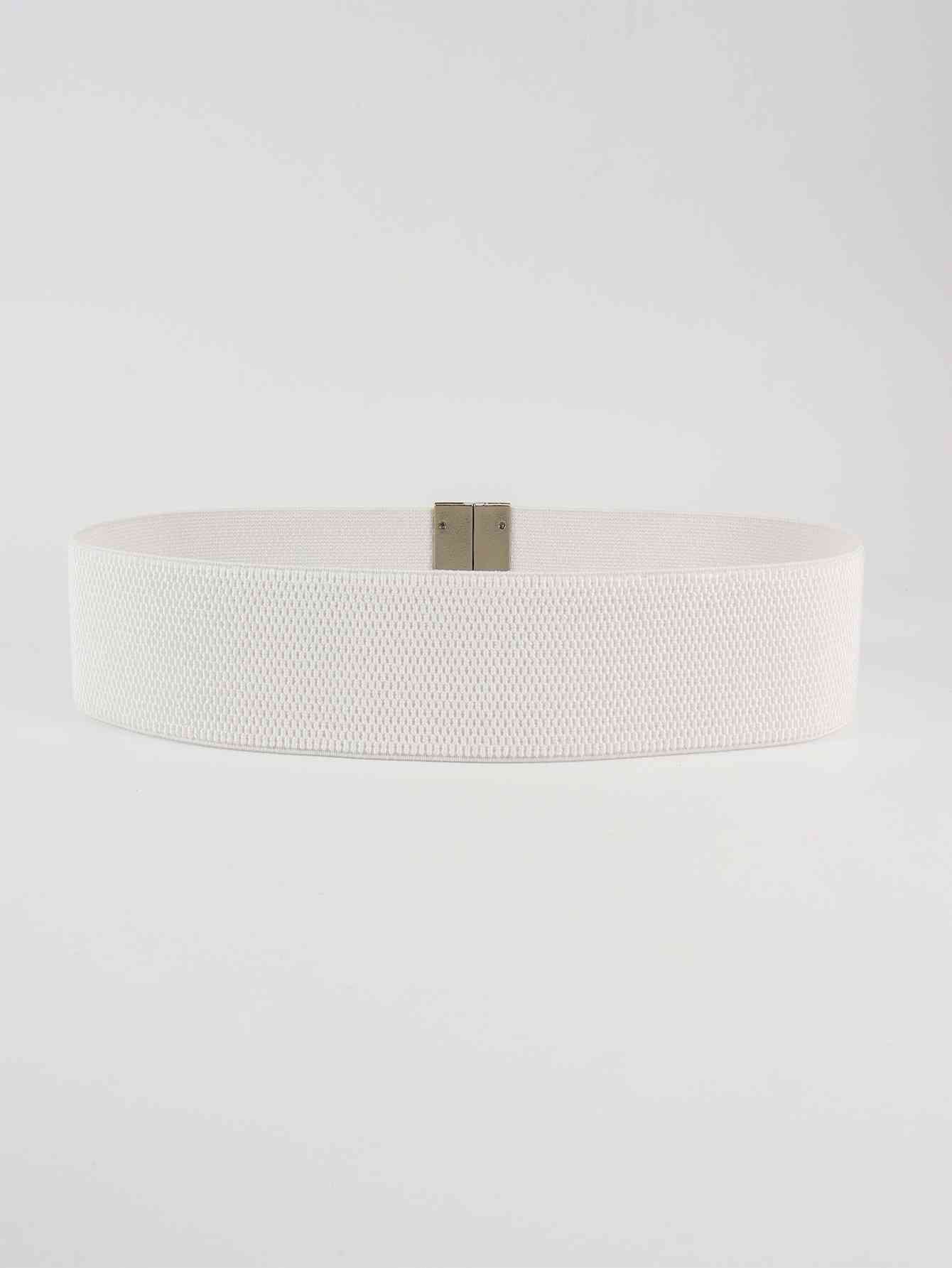 Alloy Buckle Elastic Belt