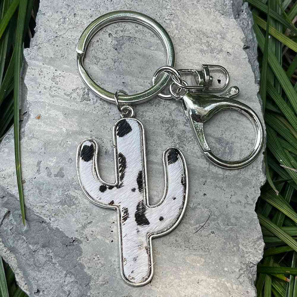 Cactus Shape Key Chain Style B One Size