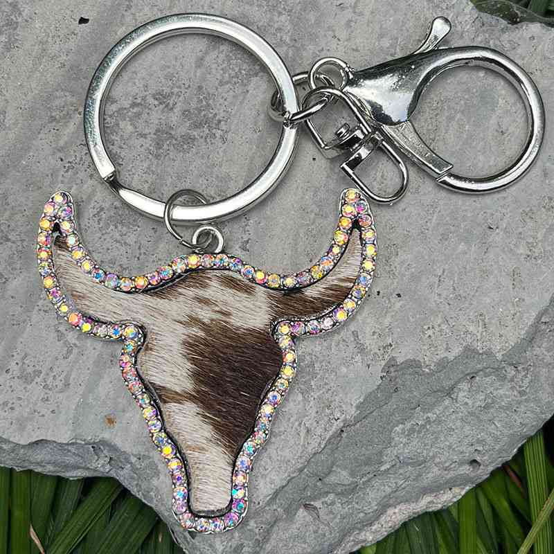 Bull Shape Key Chain Style B One Size