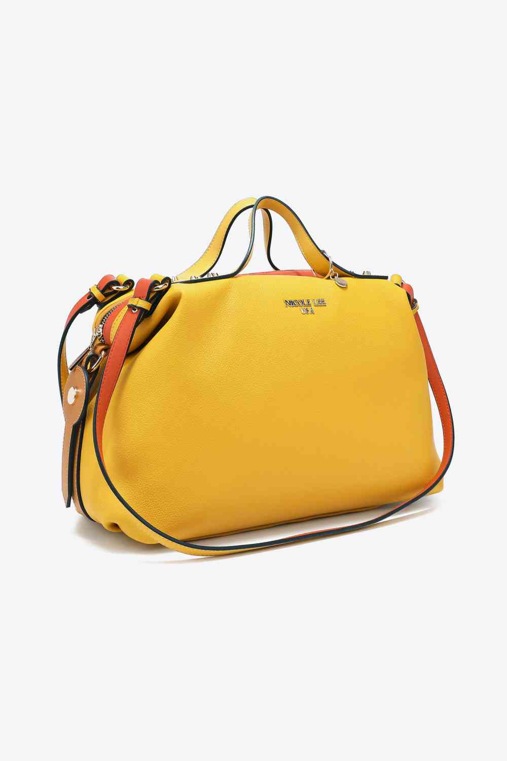 Nicole Lee USA Avery Multi Strap Boston Bag Yellow One Size