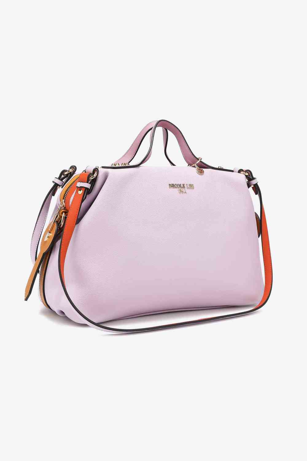Nicole Lee USA Avery Multi Strap Boston Bag Lavender One Size