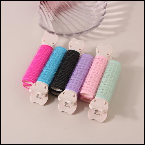 4-Piece Resin Hair Roller Clip