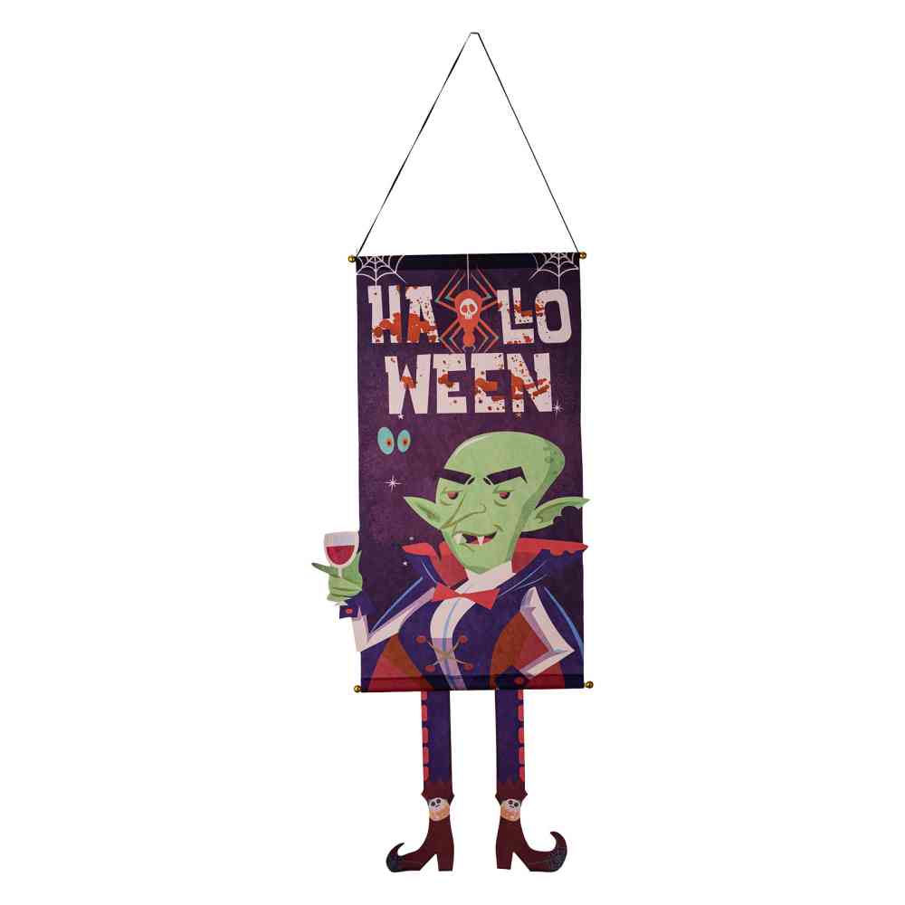 Assorted 2-Piece Halloween Element Hanging Widgets Style F One Size