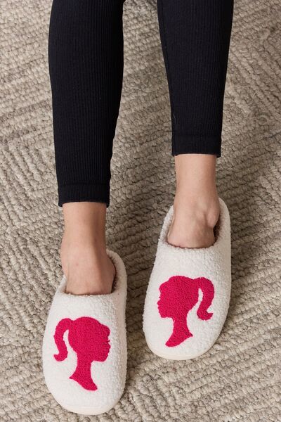 Melody Graphic Cozy Slippers BARBIE