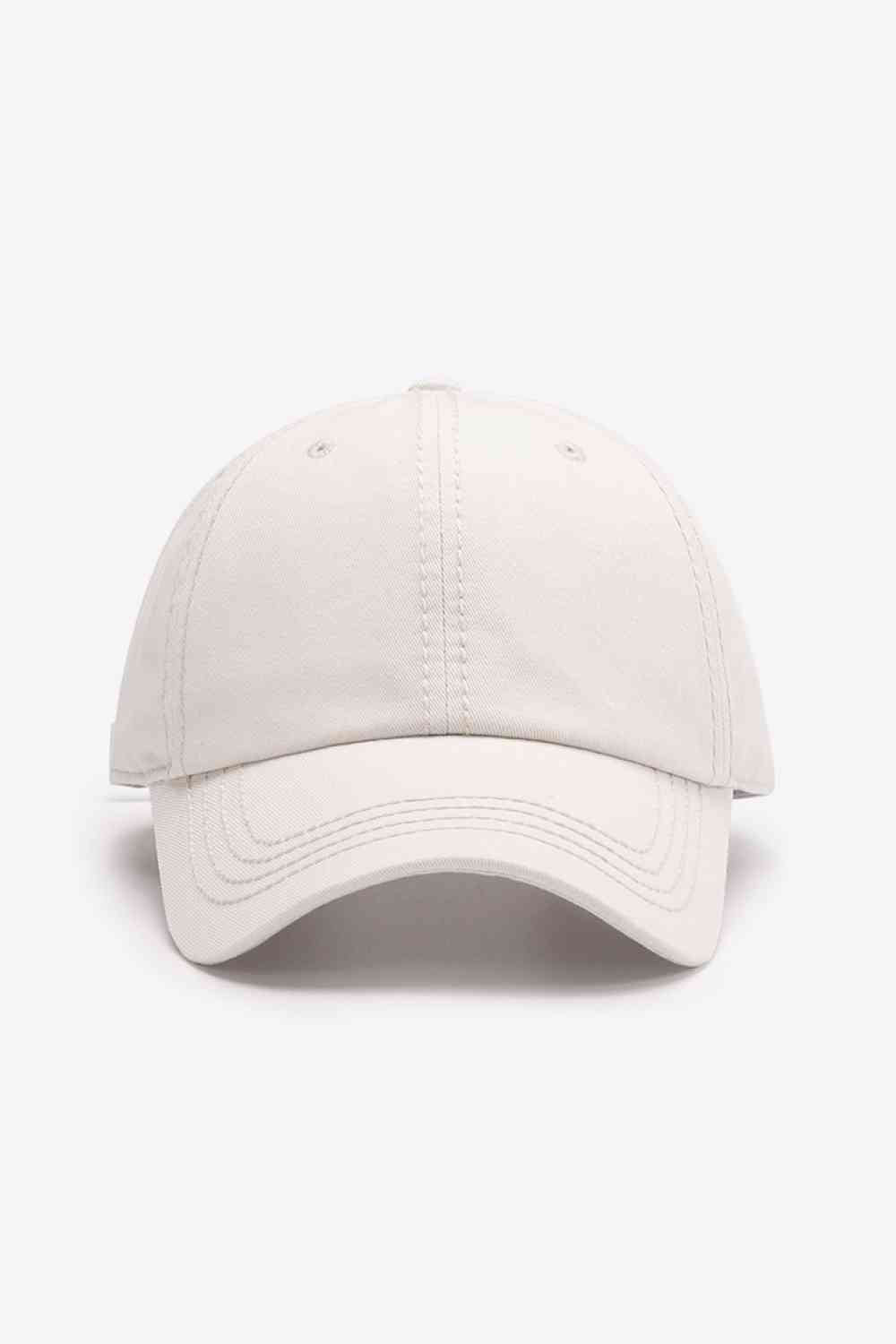 In A Pretty World Baseball Cap Beige One Size