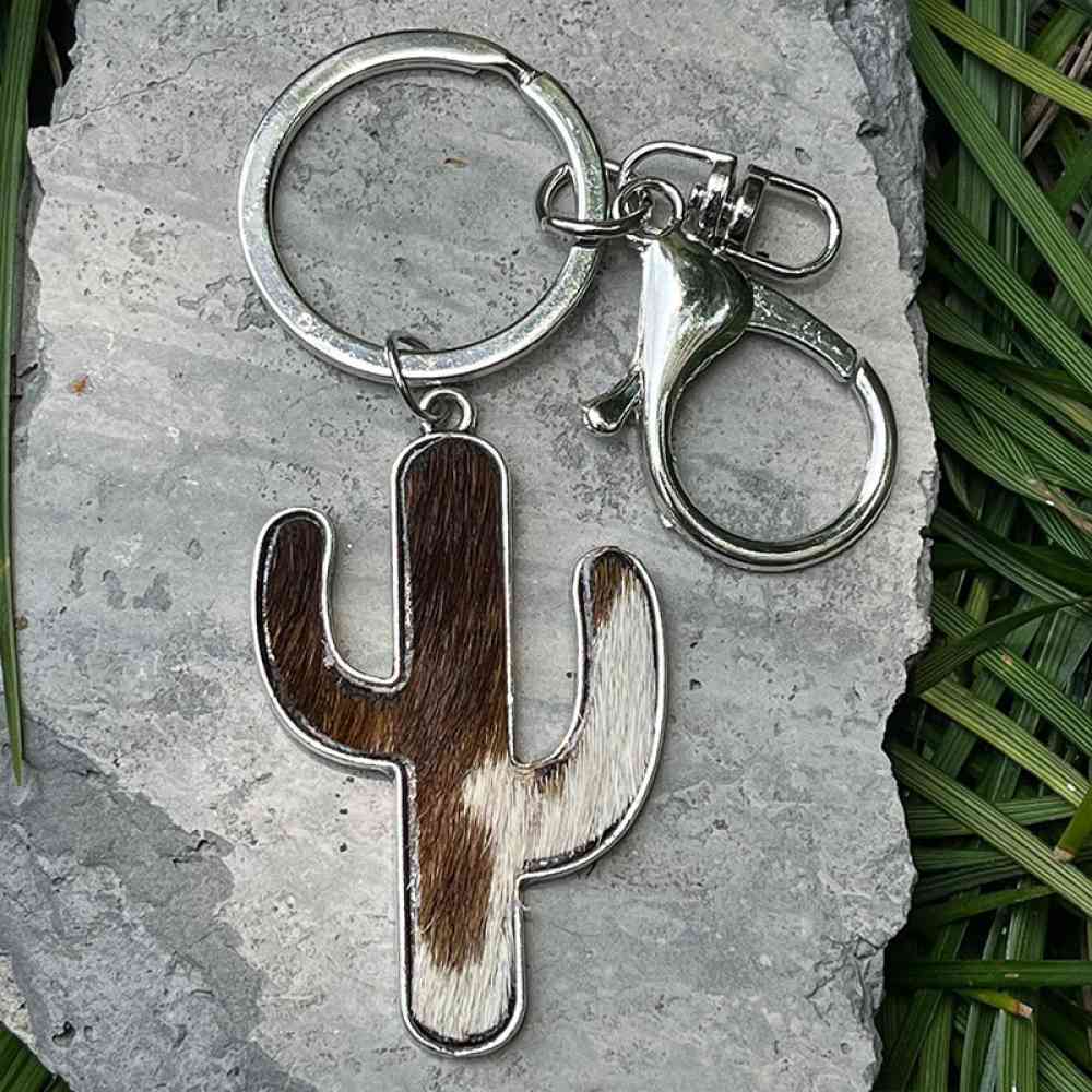 Cactus Shape Key Chain Style C One Size