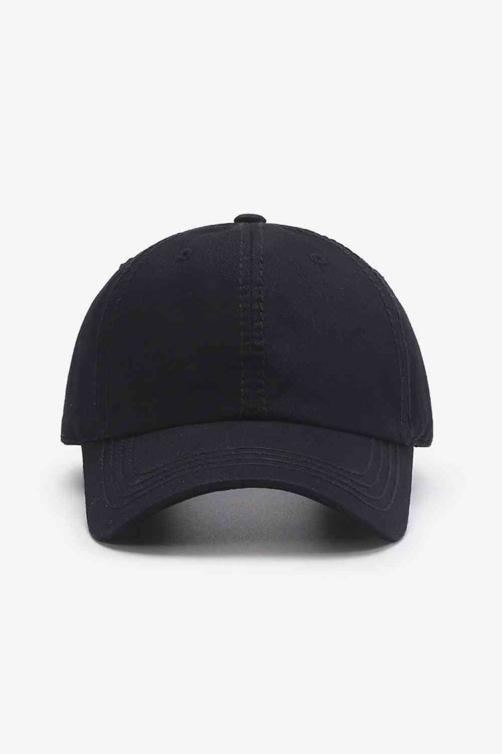 In A Pretty World Baseball Cap Black One Size